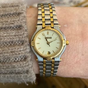 Genuine Vintage Gucci Women’s Link Bracelet Watch